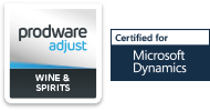 Prodware adjust Wine and Spirits - Certified for Microsoft Dynamics